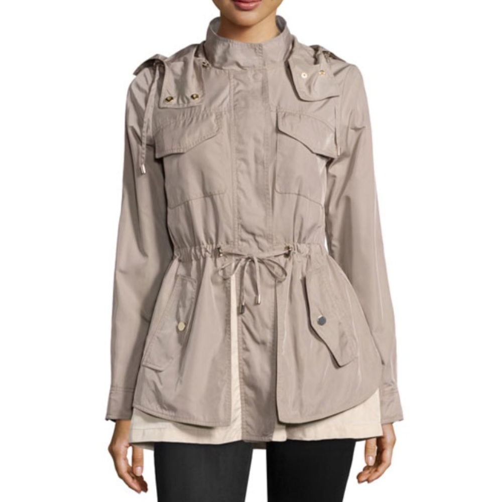 French Connection Two-Tone Rain Jacket NWOT